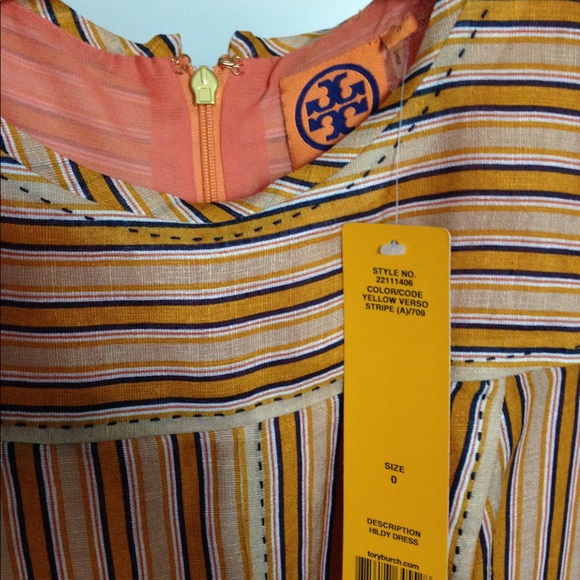 Tory Butch Hildy Silk Voile Dress - Picture 1 of 8